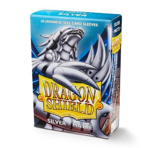 Protectores Dragon Shield 60 Japanese Matte Silver-0