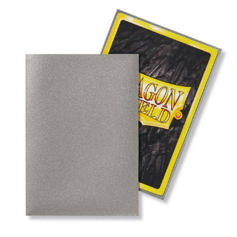 Protectores Dragon Shield 60 Japanese Matte Silver-1