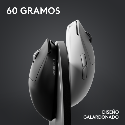 Mouse Gamer Logitech Pro X Superlight 2 Lightspeed Blanco-2