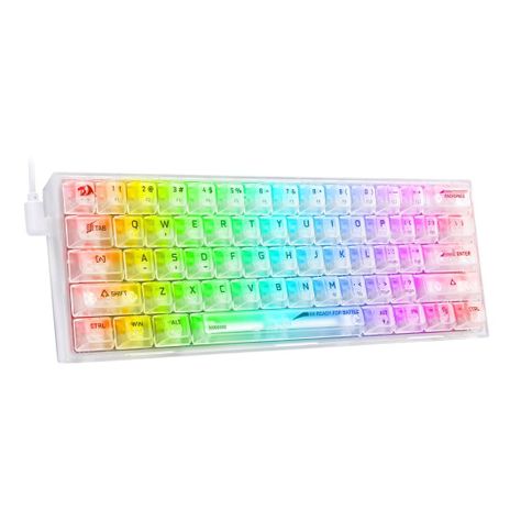 Teclado Redragon Fizz RGB K617CT-RGB-2