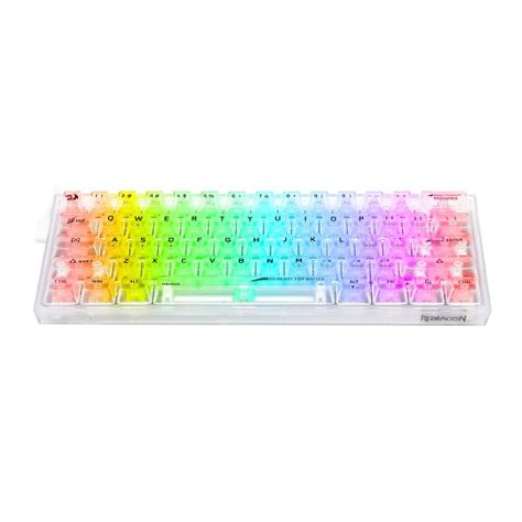 Teclado Redragon Fizz RGB K617CT-RGB-3