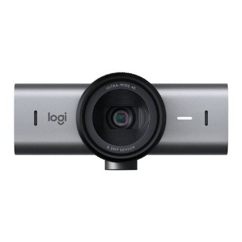 Camara Web Logitech MX Brio Grafito Ultra HD 4K-1