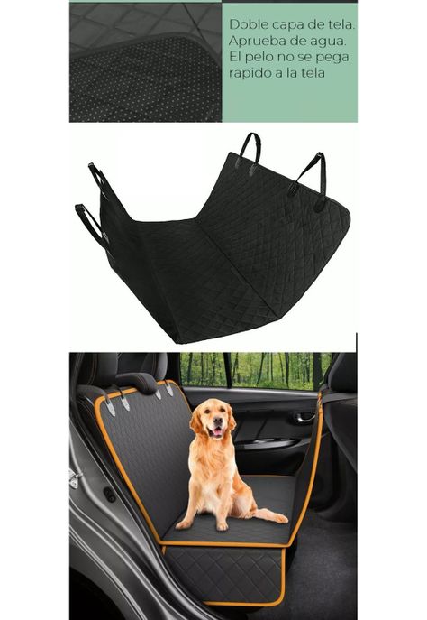 Funda Cubre Asiento de Auto Impermeable para perros-3