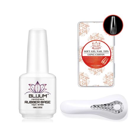 Kit Soft Gel Bluum Long Coffin 120 und-0