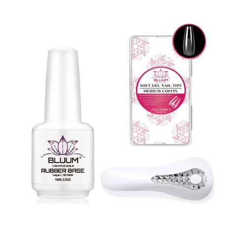 Kit Soft Gel Bluum Medium Coffin 120 und-0