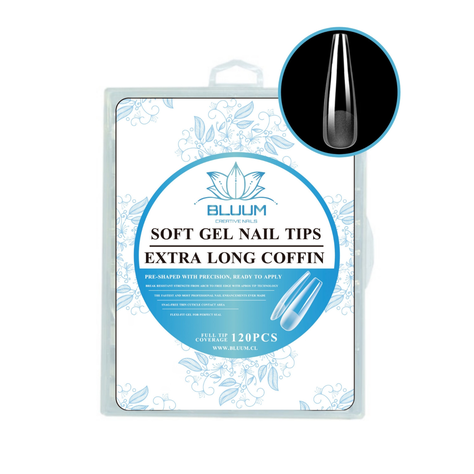 Kit Soft Gel Bluum Extra Long Coffin 120 und-1