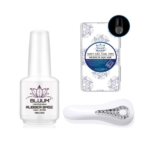 Kit Soft Gel Bluum Mediun Square 120 und-0