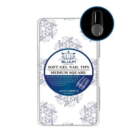 Kit Soft Gel Bluum Mediun Square 120 und-1