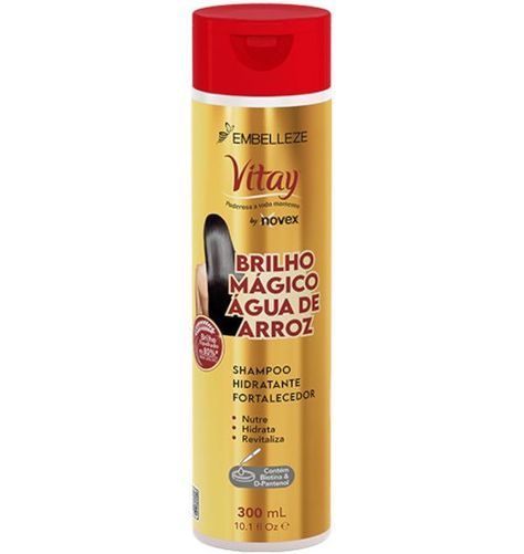 SHAMPOO BRILLO MAGICO AGUA DE ARROZ VITAY NOVEX-1