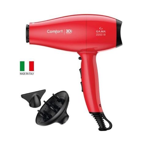 SECADOR COMFORT 3D THERAPY  ULTRA ION GA.MA ROJO-0