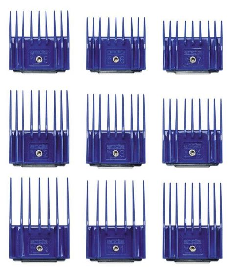 SET DE PEINES DE ALZADA X9 SMALL ANDIS-0