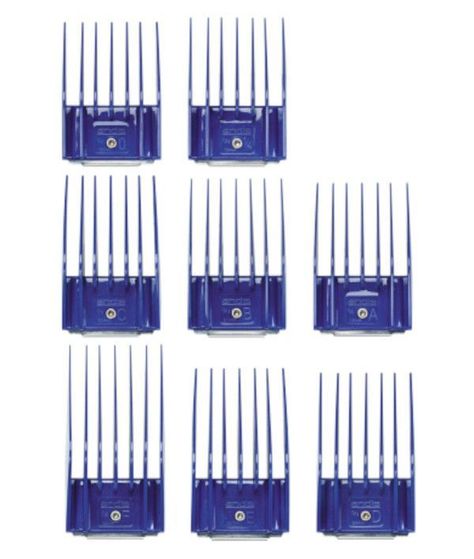 SET DE PEINES DE ALZADA X8 LARGE ANDIS-1