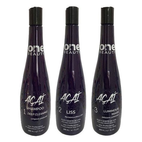 KIT ALISADO ACAI ONE BEAUTY 200ML-0