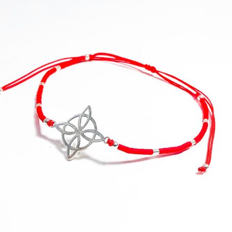 Pulsera Plata Nudo De Bruja -0