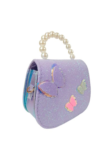 Cartera niña Mariposas Lila-1