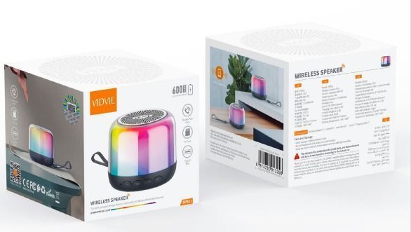 Mini Parlante Bluetooth Vidvie SP922-2