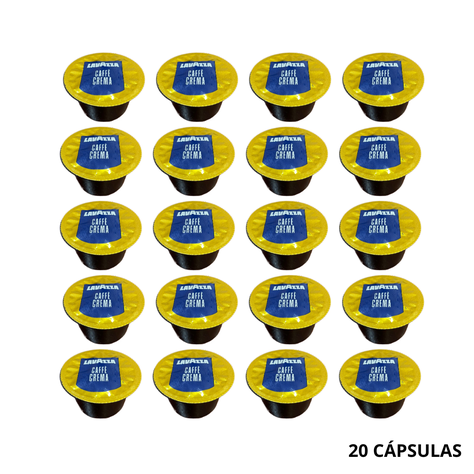 Pack 20 Cápsulas Café Espresso Crema de 7 GRS Lavazza-0