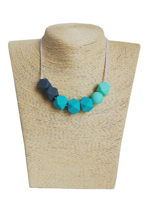 Collar De Lactancia Silicona Bebe Dentición Estimulacion-0