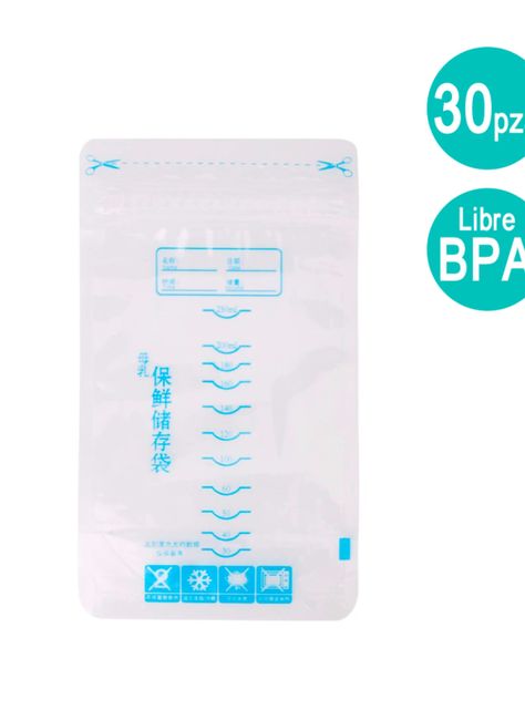 Bolsas Para Leche Materna Pack 30 Pre Esterilizadas 250ml-0
