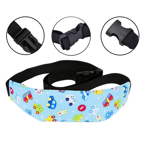 Soporte Sujeta Cabeza Para Silla De Auto Bebe Guagua Niños-3