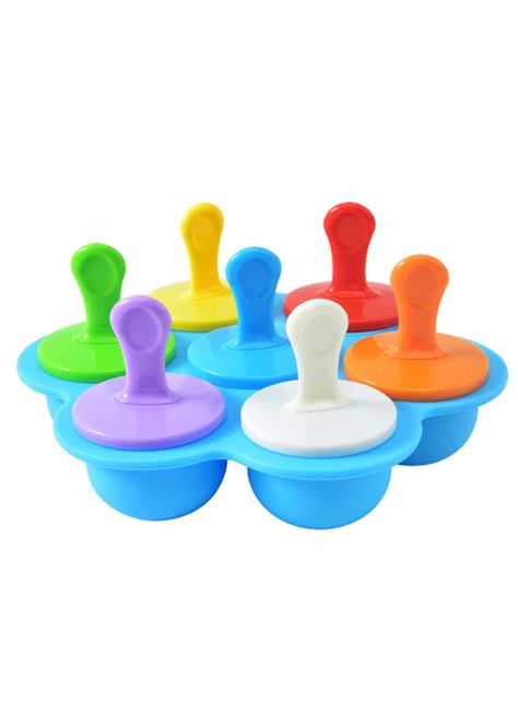 Molde Bandeja De Silicona Helados Paletas Cubo Para Niños-0