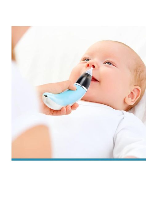 Aspirador Nasal Electrico Para Bebe Saca Mocos Recargable -5