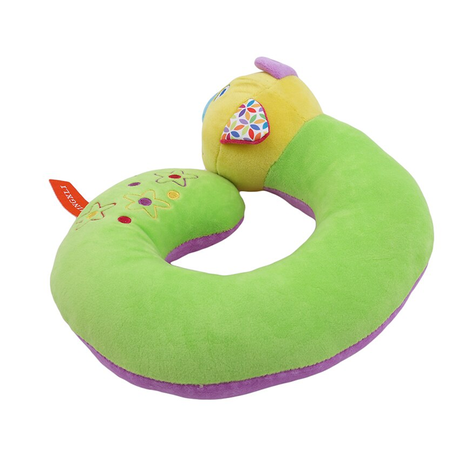 Cojin U Cuello Almohada Cervical Cochecito Viaje Bebe Niños-3