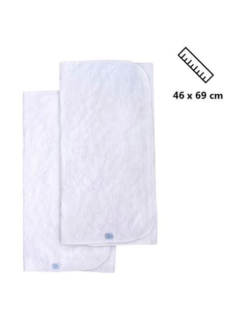 Mudador Portátil Algodón Pack De 2 Bambino Cambiador Bebe-1