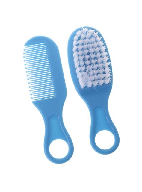 Set Peine Cepillo Suave Recién Nacido Higiene Cuidados Bebe-0