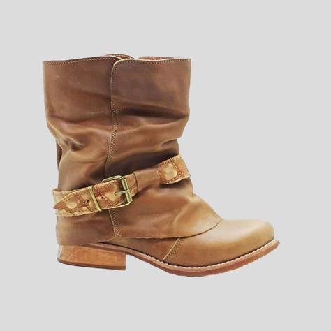 BOTIN CAMPER CUERO CAMEL AMANO SHOES-1