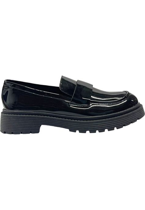 Mocasín Mujer Negro Roxana Detogni-0