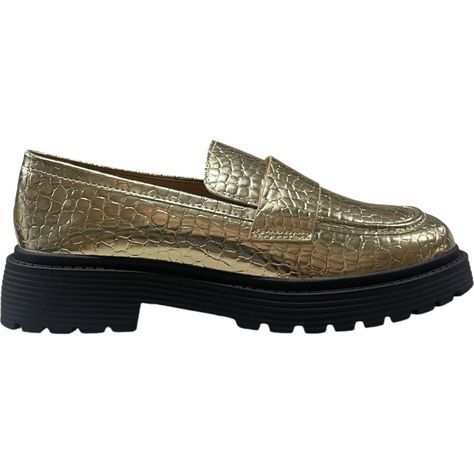 Zapato Mujer Dorado Roxana Detogni-0