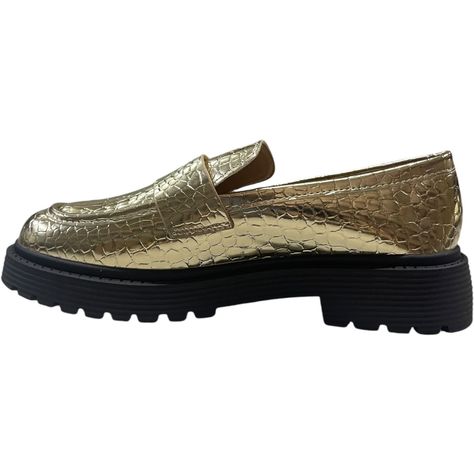 Zapato Mujer Dorado Roxana Detogni-2