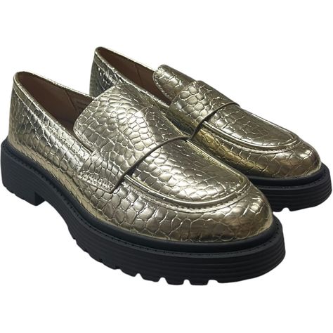 Zapato Mujer Dorado Roxana Detogni-3