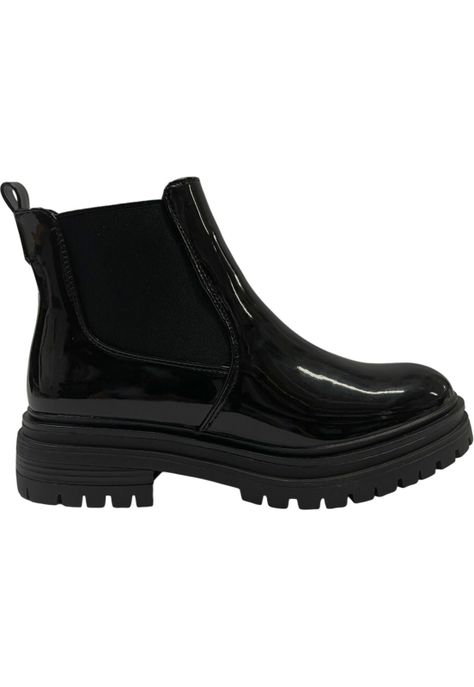 Botin Mujer Negro Oporto Detogni-0