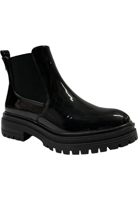 Botin Mujer Negro Oporto Detogni-1