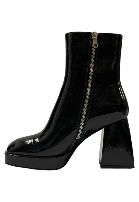 Botin Mujer Negro Cadíz Detogni-2