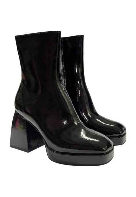 Botin Mujer Negro Cadíz Detogni-3