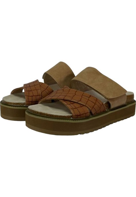 Sandalia Mujer Camel Copa Detogni-2