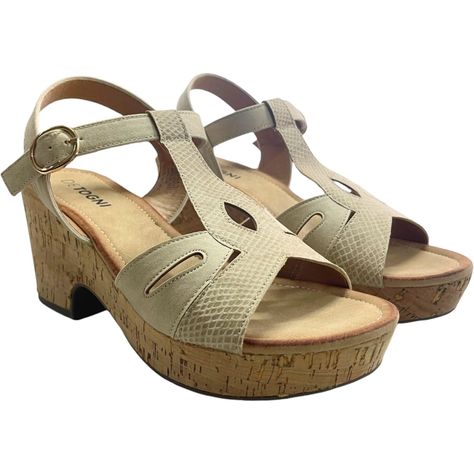 Sandalia Mujer Beige Begoña Detogni-2