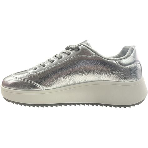 Zapatilla Mujer Plateado Alexa Detogni-3