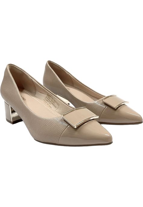 Zapato Mujer Beige Coco Detogni-3