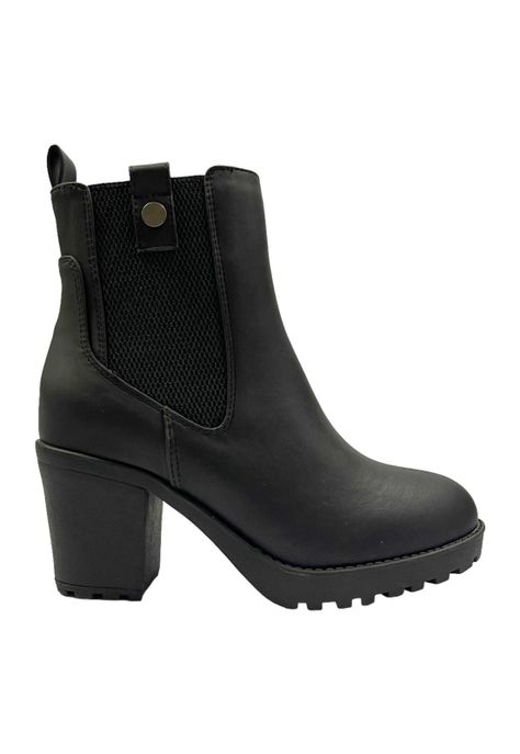 Botin Mujer Negro Boston Detogni-0
