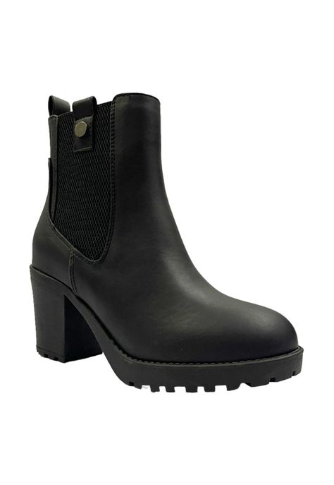 Botin Mujer Negro Boston Detogni-1
