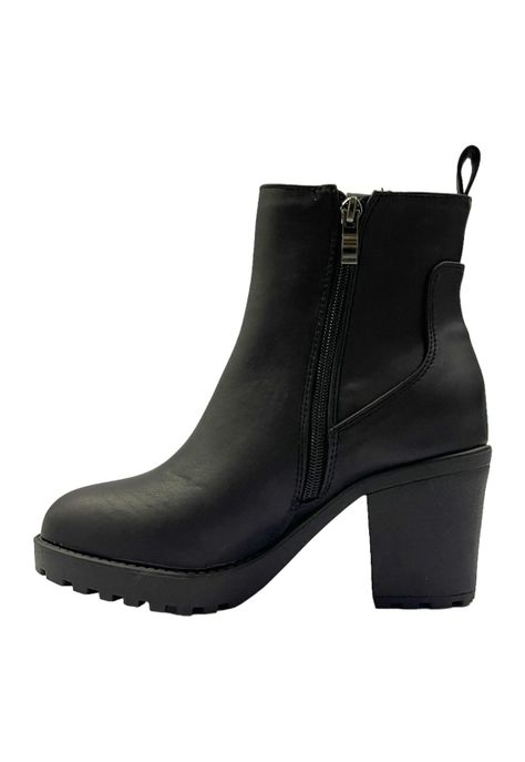 Botin Mujer Negro Boston Detogni-2