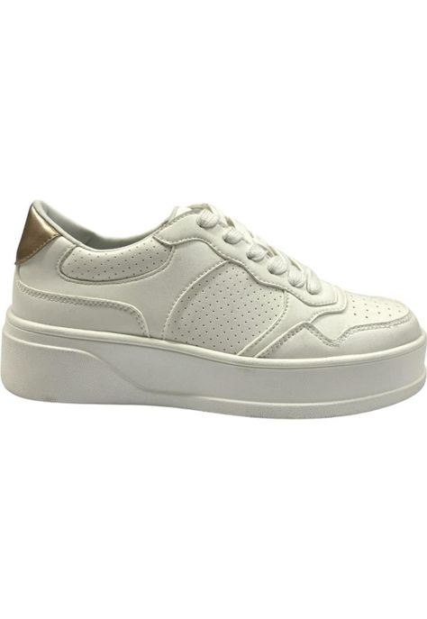Zapatilla Mujer Blanco Chic Detogni-0