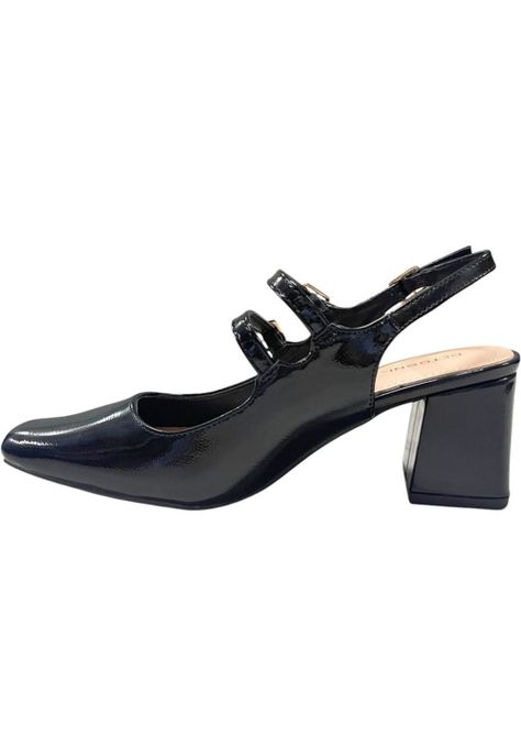 Zapato Mujer-Negro Mary Detogni-2