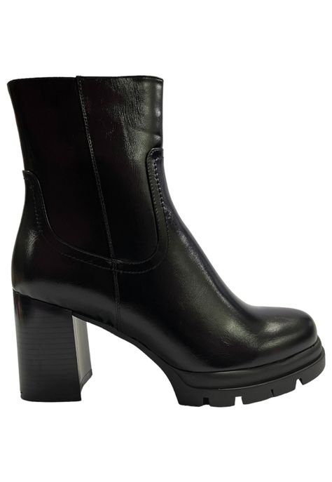 Botin Mujer Negro Bilbao Detogni-0