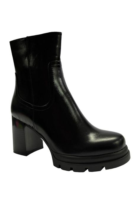 Botin Mujer Negro Bilbao Detogni-1