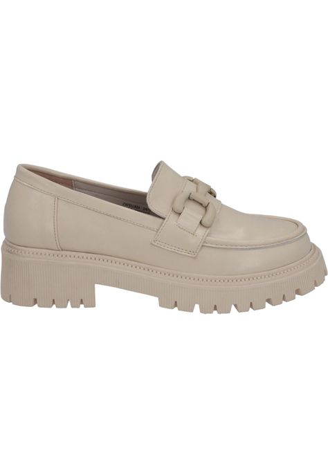 Mocasín Mujer Beige Adela Detogni-0